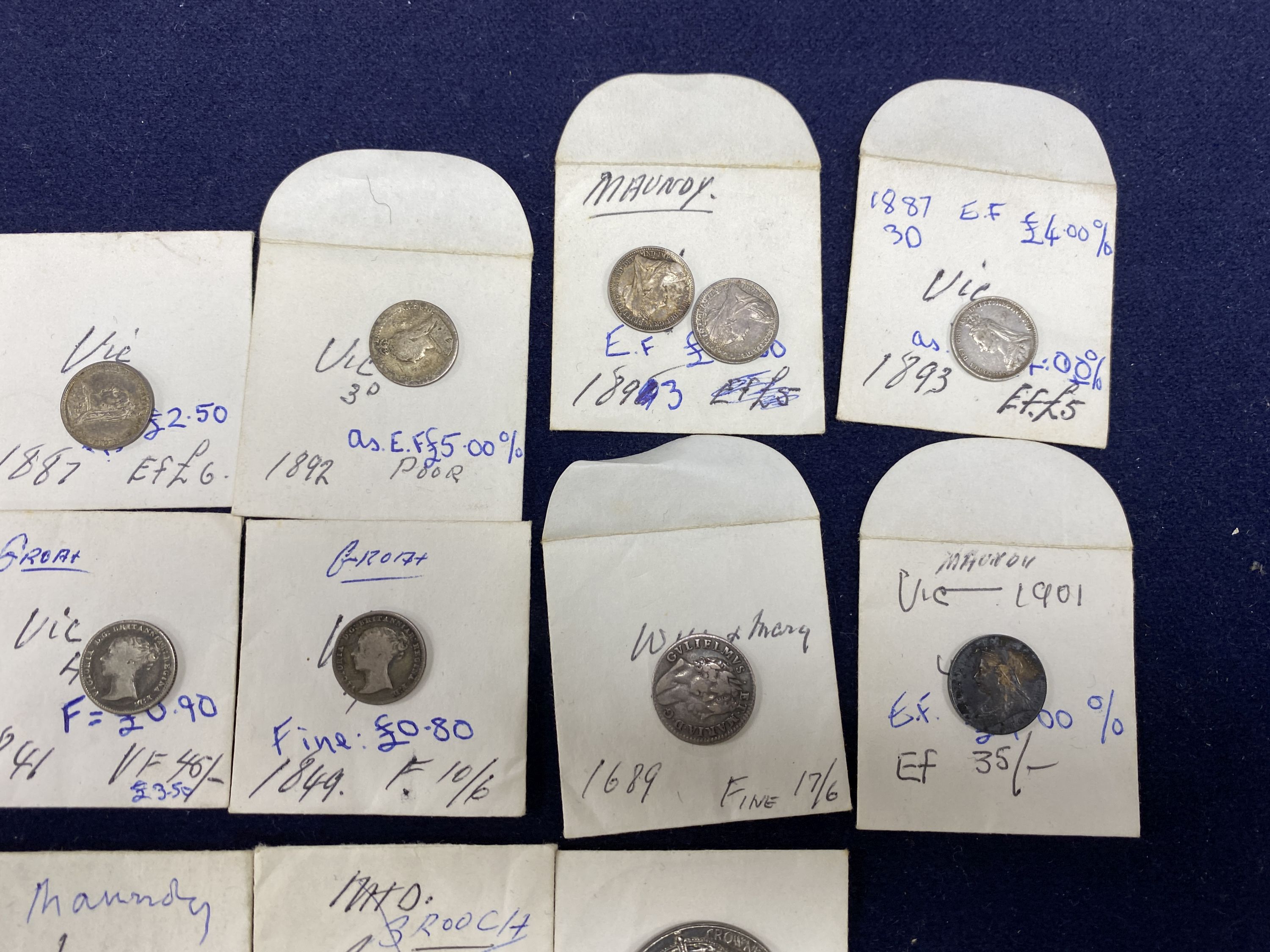 UK coins 16th-20th century,